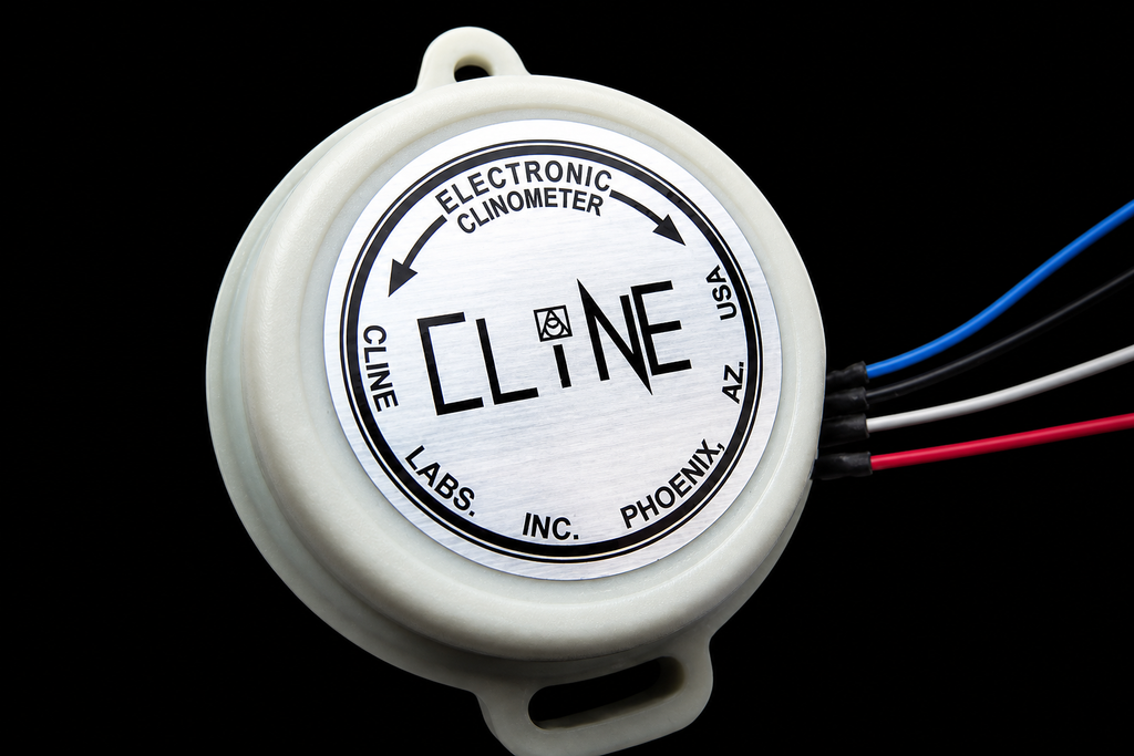100010-02 Ratiometric Electronic Clinometer 60 Tilt Sensor High Precision Analog PWM Industrial Inclinometer